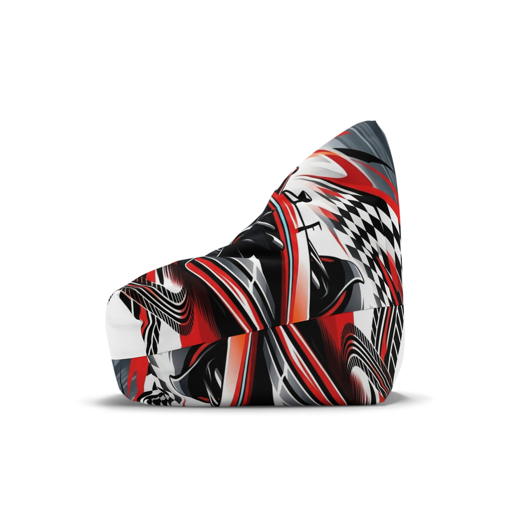 Racing Car Bean Bag Chair Cover