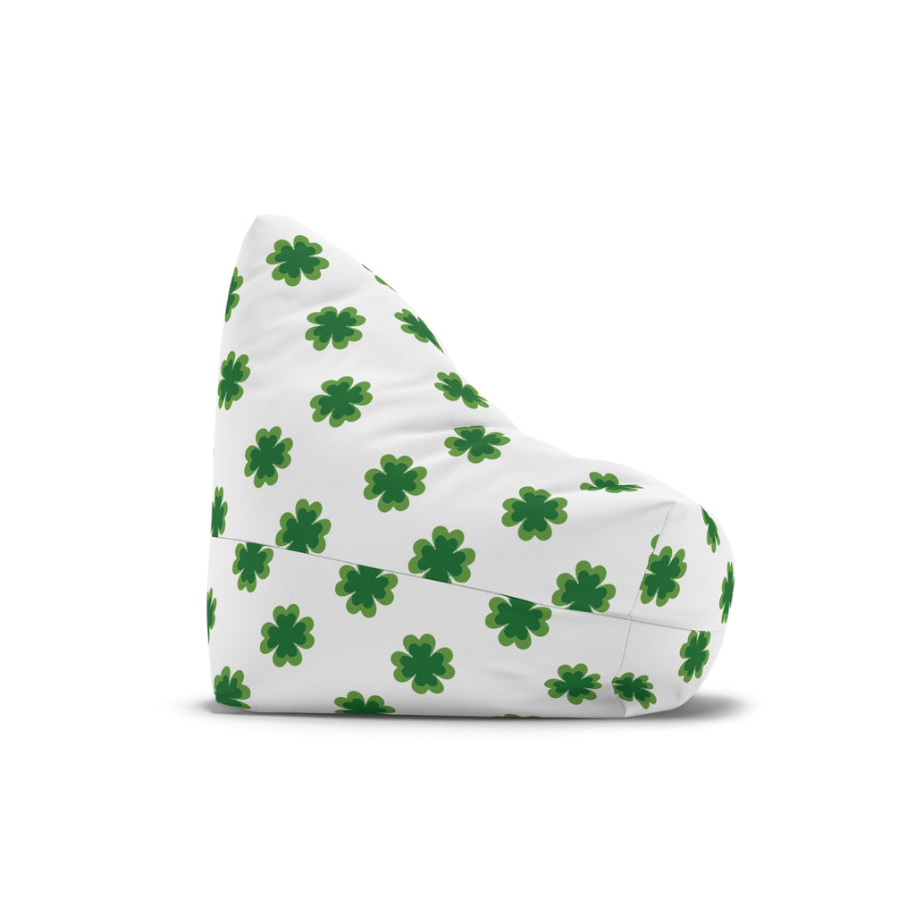 Green Clover Bean Bag Cover Only | St. Patrick's Day Shamrock Print