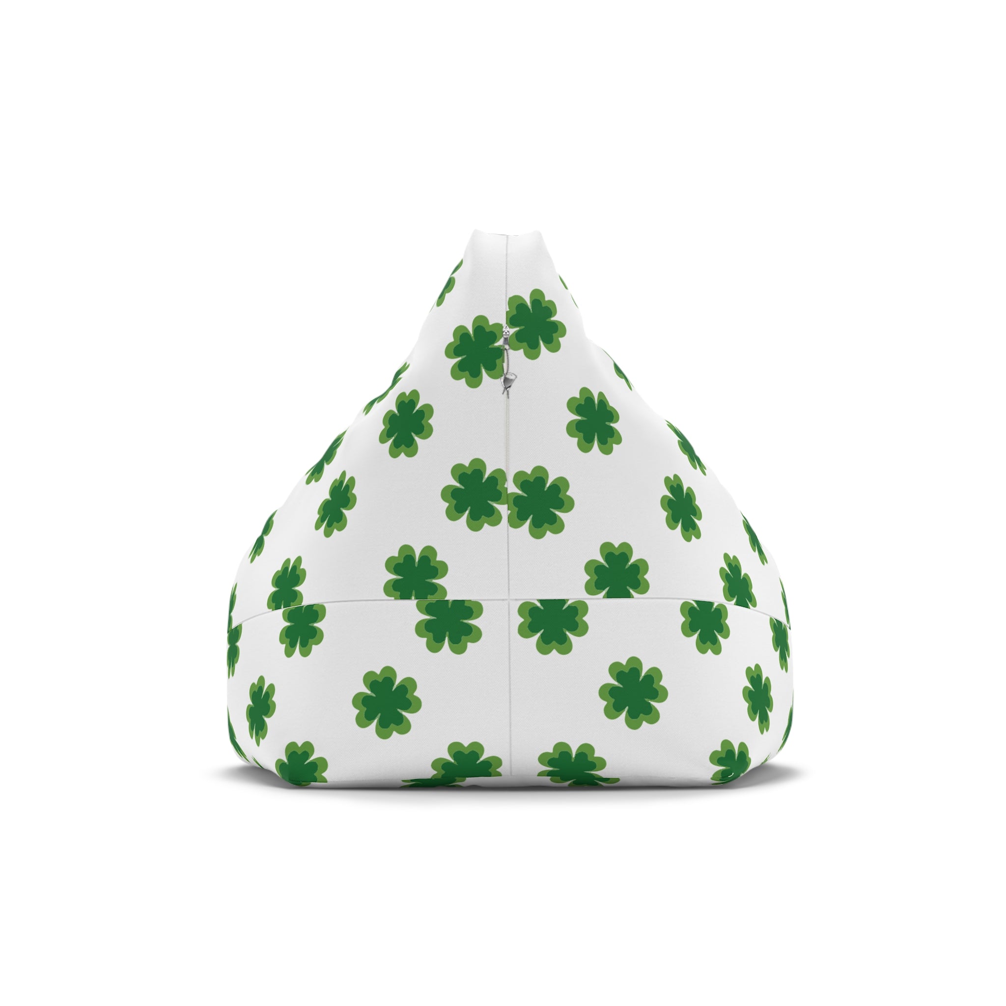 Green Clover Bean Bag Cover Only | St. Patrick's Day Shamrock Print
