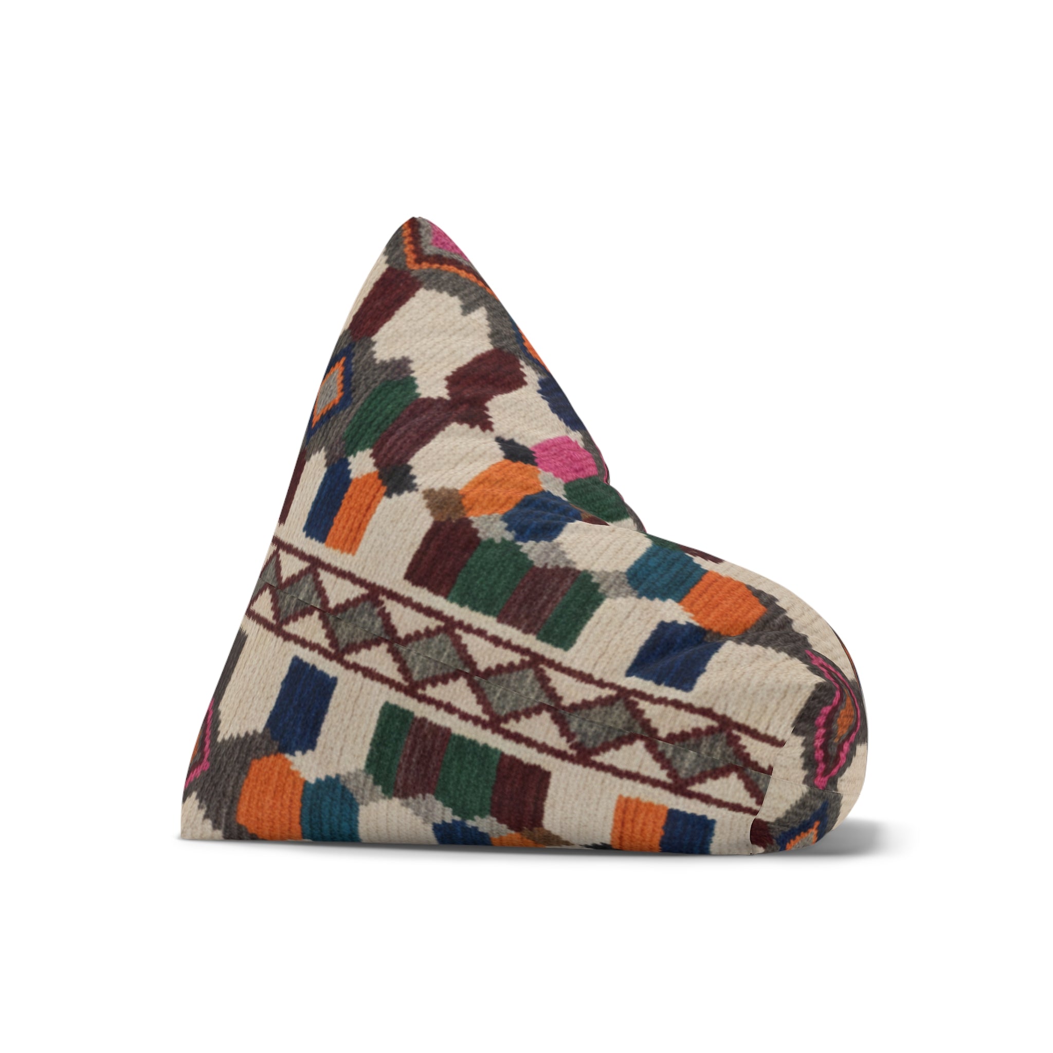 Bean Bag Chair Cover | Moroccan Berber Print
