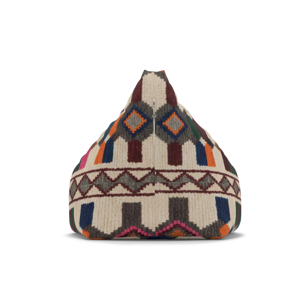 Bean Bag Chair Cover | Moroccan Berber Print